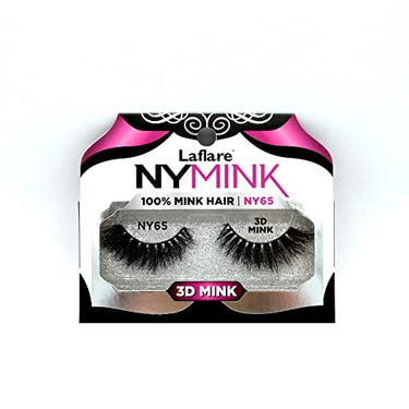 Laflare NYMink 3D Mink Lashes – NY65 - ANNS BEAUTY SUPPLY